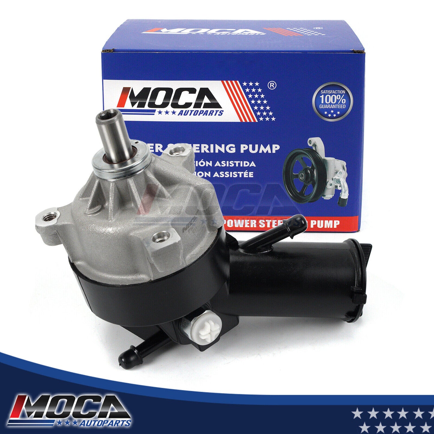 Bomba de dirección asistida MOCA compatible con Ford Excursion 7.3L (2000-2003), Ford F-250 5.0L (1992-1997) y Ford F-550 Super Duty 7.3L (1999-2003)