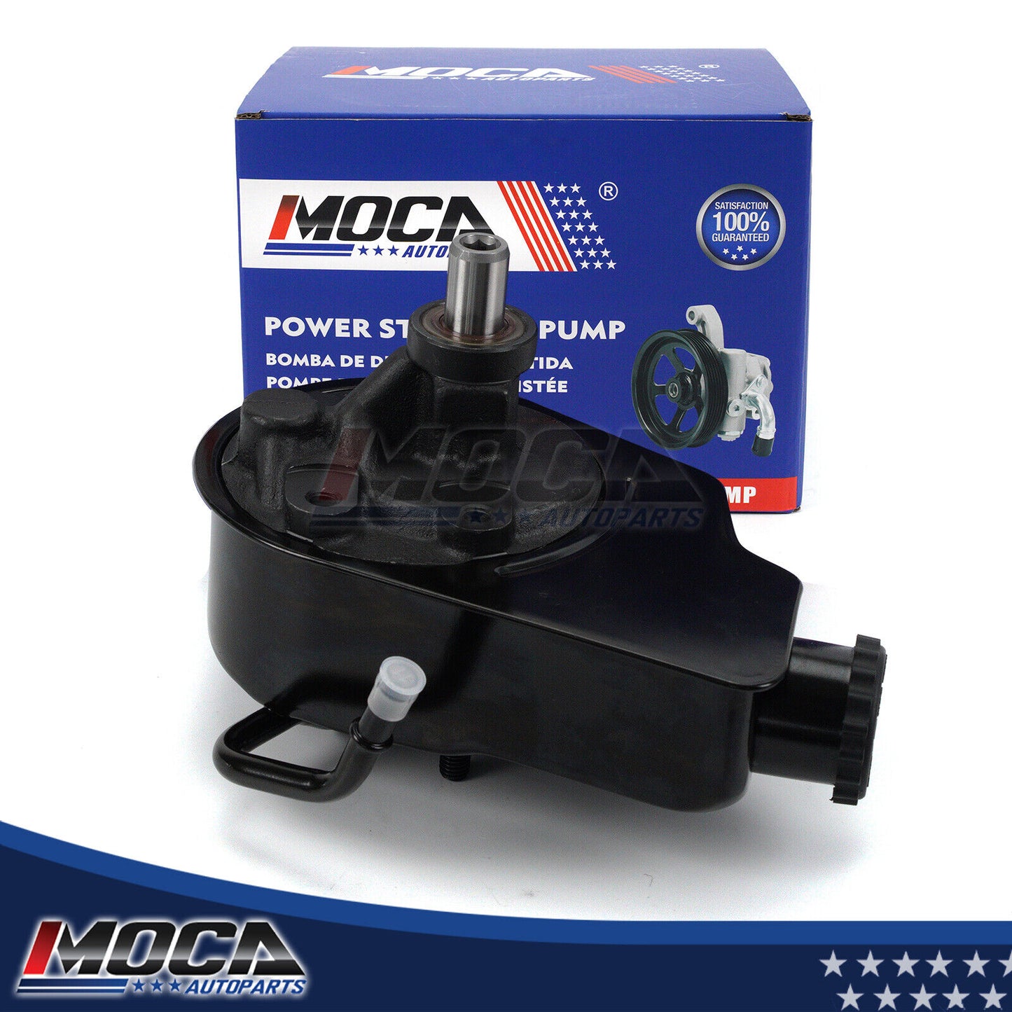Bomba de dirección asistida MOCA compatible con Chevrolet C1500 5.0L 5.7L (1997-1999) y Chevrolet Suburban 1500 5.3L (2000-2002) y Chevrolet Tahoe 5.7L (1997-2000)