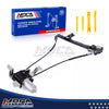 MOCA Rear Right Power Window Regulator w/ Motor Fit for 2002-2006 Cadillac Escalade & 2001-2006 GMC Yukon