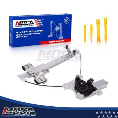 Elevalunas eléctrico trasero derecho MOCA con motor compatible con Cadillac Escalade 2007-2014, Chevrolet Tahoe 2007-2014 y GMC Yukon 2007-2014