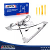 MOCA Front Left Power Window Regulator w/ Motor Fit for 2005-2008 Ford F-150 & 2006-2008 Lincoln Mark LT