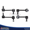 MOCA 4Pcs Rear Sway Bar Link Kit Fit for 04-07 Buick Rainier L6 4.2L & 04-06 Chevrolet Trailblazer EXT L6 4.2L & 05-09 Saab 9-7x L6 4.2L