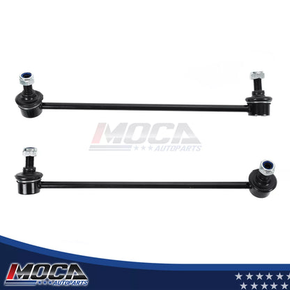 MOCA 2Pcs Front Sway Bar End Link Kit Fit for 2007-2009 Hyundai Entourage V6 3.8L & 2006-2010 Kia Sedona V6 3.8L