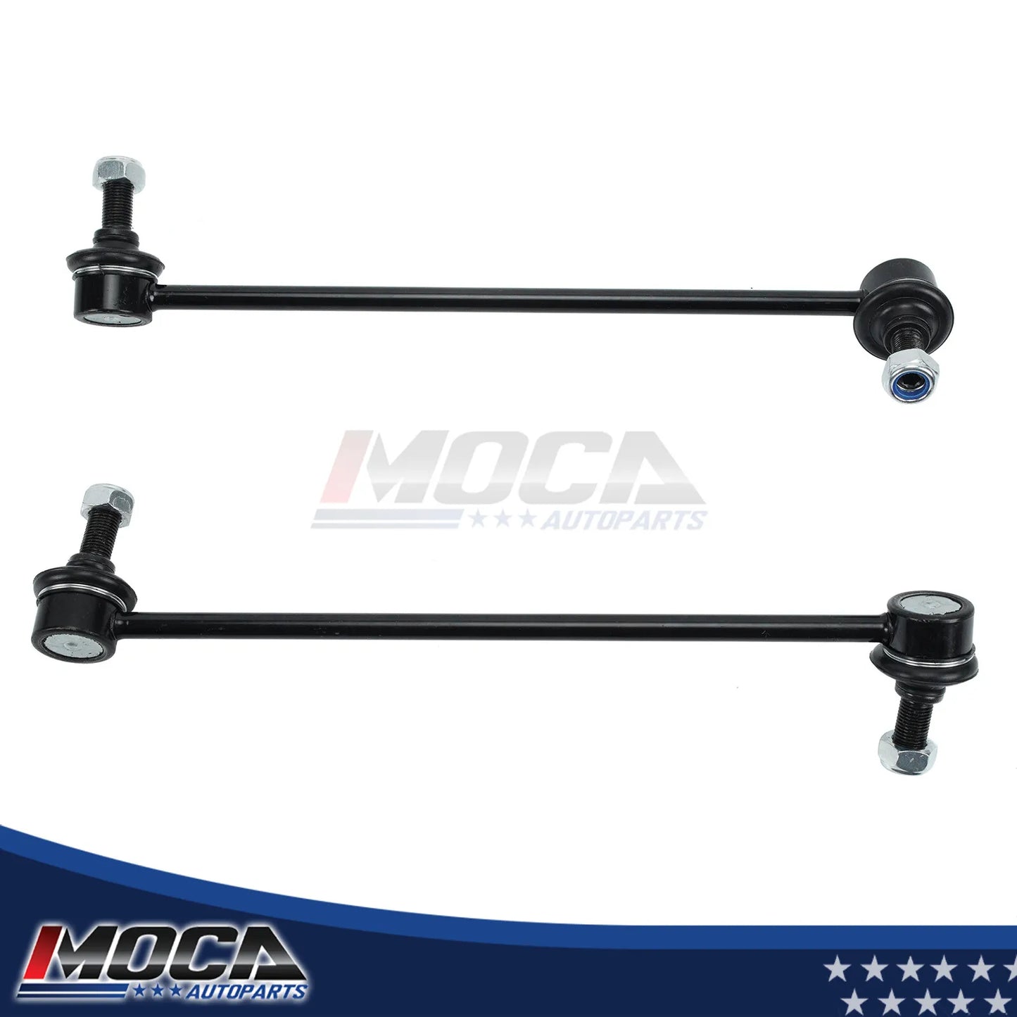 Enlace de extremo de barra estabilizadora delantera MOCA 2X compatible con Nissan Murano 2003-2007 y Nissan Quest 2004-2009 3.5L
