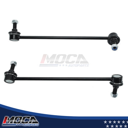 Enlace de extremo de barra estabilizadora delantera MOCA 2X compatible con Nissan Murano 2003-2007 y Nissan Quest 2004-2009 3.5L