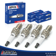 Bujías MOCA (4 unidades) compatibles con Chevrolet Prizm 1.8L (1998-2002), Dodge Stratus 2.4L (2001-2005), Hyundai Accent 1.5L (1995-2003), Kia Rio5 1.6L (2006-2011) y Mitsubishi Mirage 1.8L (1993-2002)