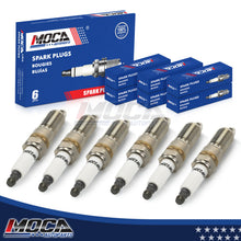 Bujías MOCA (6 unidades) compatibles con Chrysler Intrepid Concorde 2.7L (1998-2001), Chrysler Sebring 2.7L (2001-2008) y Dodge Intrepid 2.7L (1998-2004)