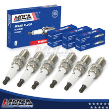 Bujías MOCA (6 unidades) compatibles con Acura Integra 1.8L (1994-2001), Acura NSX 3.2L (1997-2004), Land Rover Discovery 4.0L (1999-2002), Lexus ES300 3.0L (1994-2003) y Nissan Frontier 3.3L (2001-2004)
