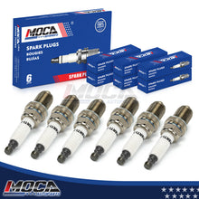 Bujías MOCA (6 unidades) compatibles con Hyundai Azera 3.8L (2006-2011), Hyundai Veracruz 3.8L (2007-2012) y Kia Sportage 2.7L (2005-2010)