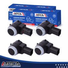 Sensor de asistencia de estacionamiento trasero MOCA de 4 piezas compatible con Buick Enclave 2008-2017, Chevrolet Suburban 1500 2007-2014 y Saturn Outlook 2007-2010