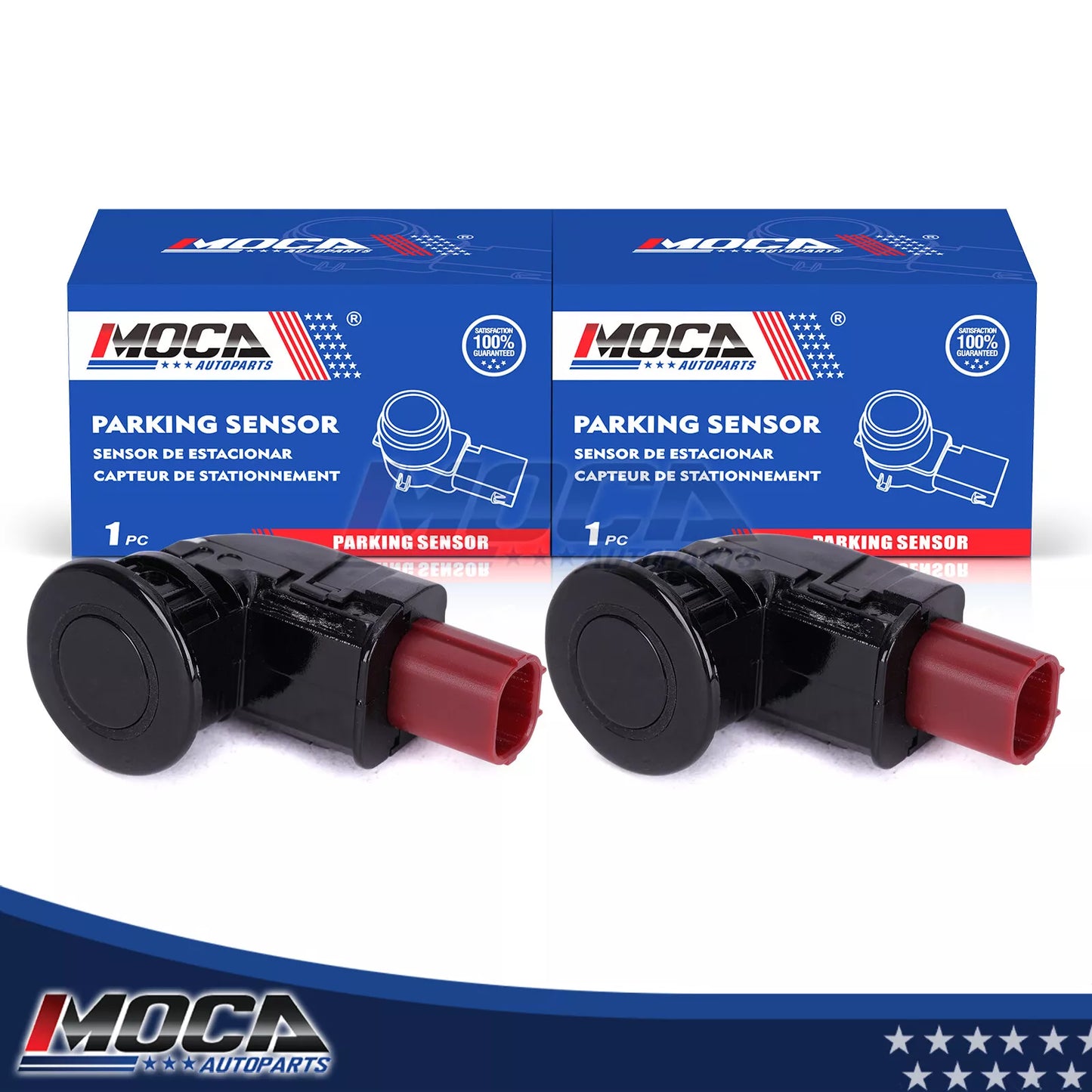 MOCA 2Pcs Rear Parking Aid Sensor Fit for 2005-2010 Honda Odyssey