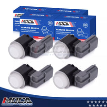 Sensor de asistencia al estacionamiento MOCA de 4 piezas compatible con Infiniti Q50 Q60 (2018-2024), Infiniti QX60 (2016-2024) y Nissan Titan (2016-2021)