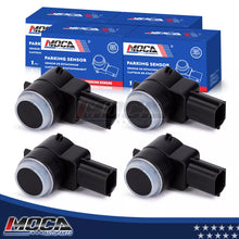Sensor de asistencia de estacionamiento MOCA de 4 piezas compatible con Chrysler 300 (2009-2015), Dodge Charger (2011-2014), Jeep Grand Cherokee (2009-2015) y Ram 1500 (2011-2018)