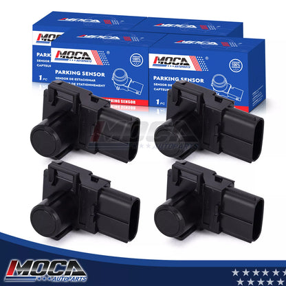 Sensor de asistencia al estacionamiento MOCA de 4 piezas compatible con Lexus GX460 (2010-2013), Lexus RX350 RX450h (2010-2012) y Toyota Sienna (2011-2017)