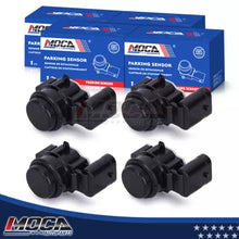 Sensor de asistencia de estacionamiento MOCA de 4 piezas compatible con Dodge Durango (2018-2023), Jeep Cherokee (2014-2018) y Jeep Grand Cherokee (2021-2023)