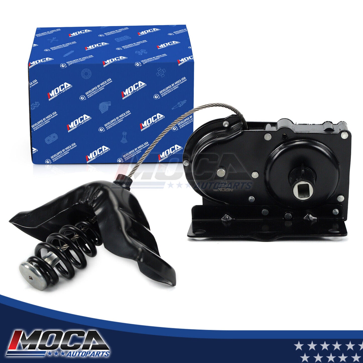 MOCA 924-527 - Cabrestante para elevación de llanta de repuesto, compatible con Ford E-150, E-250 (2003-2014) y Ford E-350 Super Duty (1999-2018)