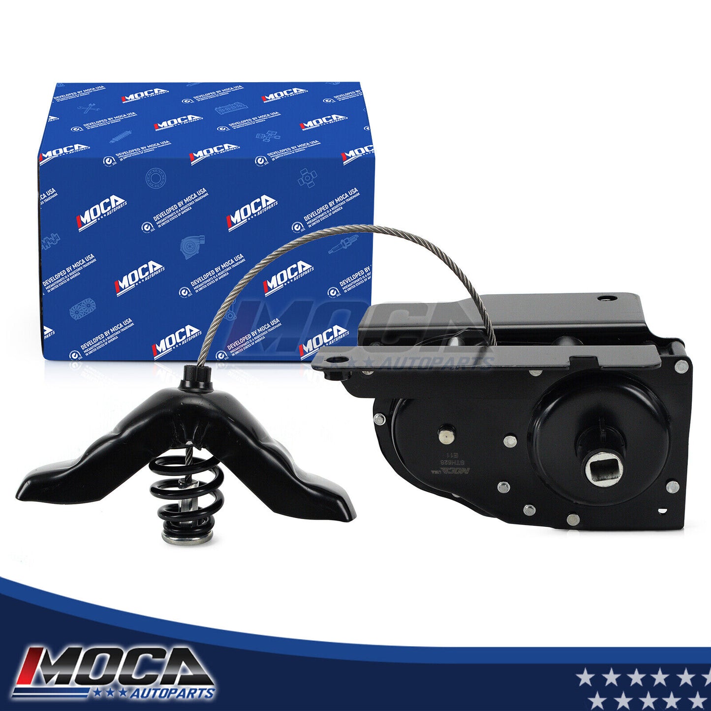 MOCA 924-528 - Cabrestante para elevación de llanta de repuesto, compatible con Ford F-250, F-350, F-450 y F-550 Super Duty (1999-2007)