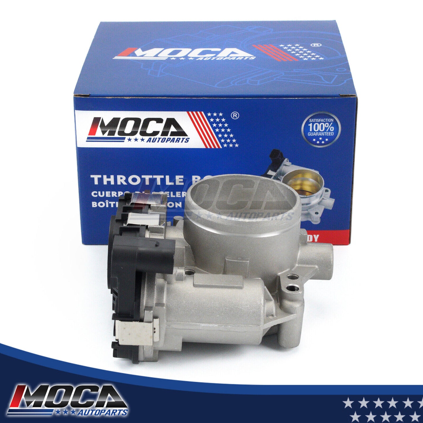 Cuerpo del acelerador MOCA compatible con Volkswagen Beetle 2.5L 2007-2014 y Volkswagen Jetta 2.5L 2007-2015 y Volkswagen Passat 2.5L 2012-2014