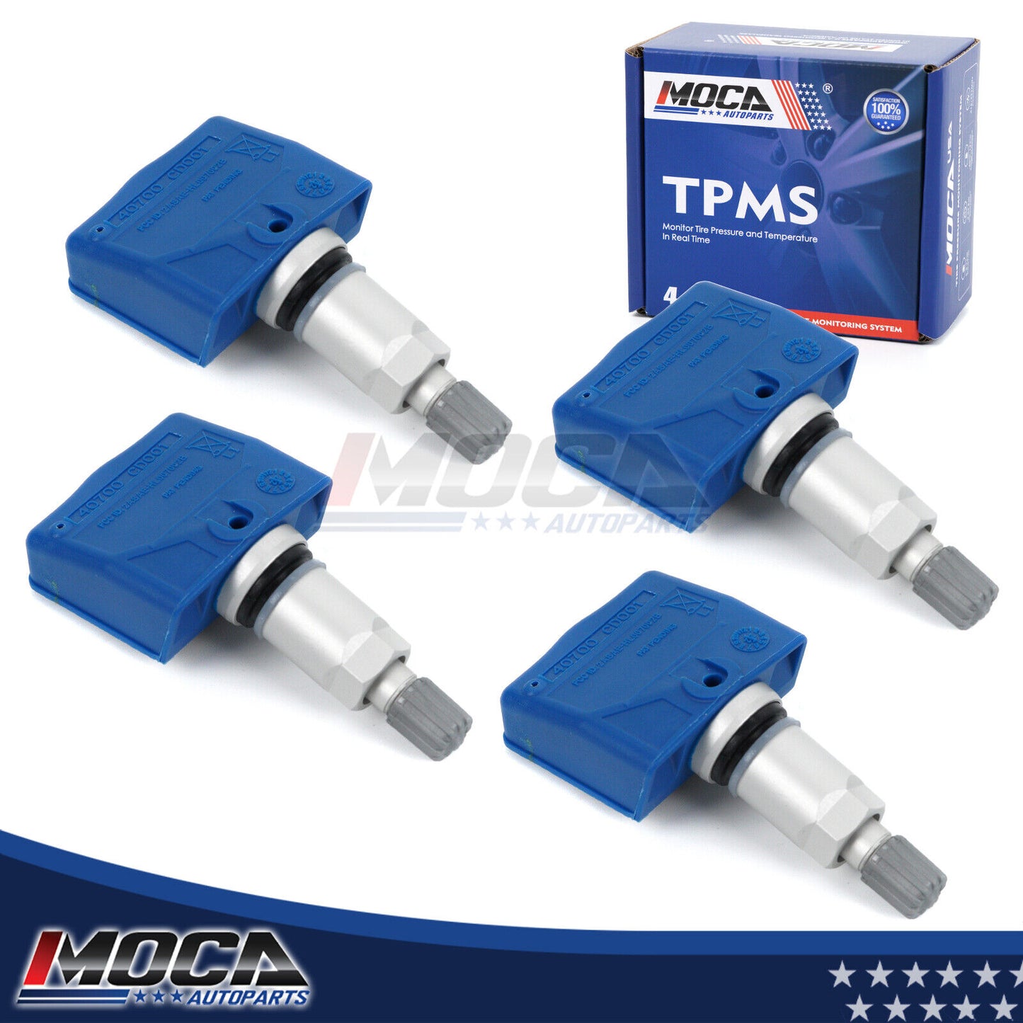 Sensor de presión de neumáticos MOCA 4X TPMS de 315 MHz, compatible con Infiniti FX35 (2003-2007) y Nissan Pathfinder (1999-2004)