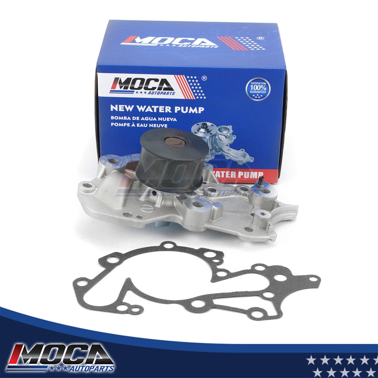 MOCA Bomba de agua para Hyundai Santa Fe V6 2.7L 2007-2009 y Kia Rondo V6 2.7L 2007-2011