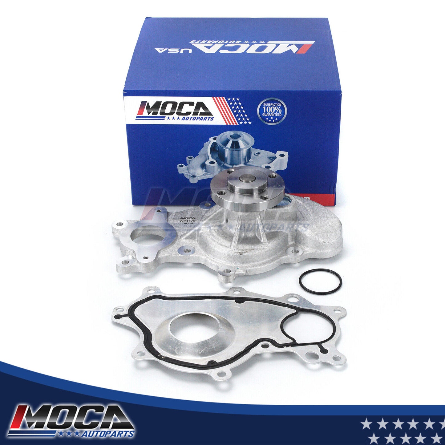 Bomba de agua del motor MOCA 125-3280 compatible con Ford Mustang 3.7L 2011-2017
