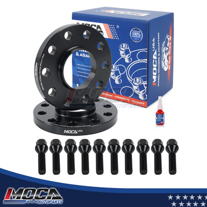 MOCA 2PCS 5x120 5x4.72' Wheel Spacer 72.56mm For & 1992-2013 BMW M3 (E36, E46,E90,E92,E93) & 2004-2010 BMW M5(E60,E61) & 2009-2015 BMW X1(E84)