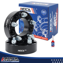 Espaciadores de rueda MOCA de 1,5 pulgadas (2 piezas, 5 x 4,5) para Ford Fairlane (1955-1967), Ford Galaxie 500 (1967-1974) y Jeep Wrangler (1987-2006)