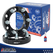 Adaptadores espaciadores de rueda MOCA de 1" (2 piezas, 6 x 5,5 x 12 x 1,5 mm) para Toyota 4Runner (1989-2013), GMC Canyon (2004-2012) e Isuzu Trooper (1981-2002)