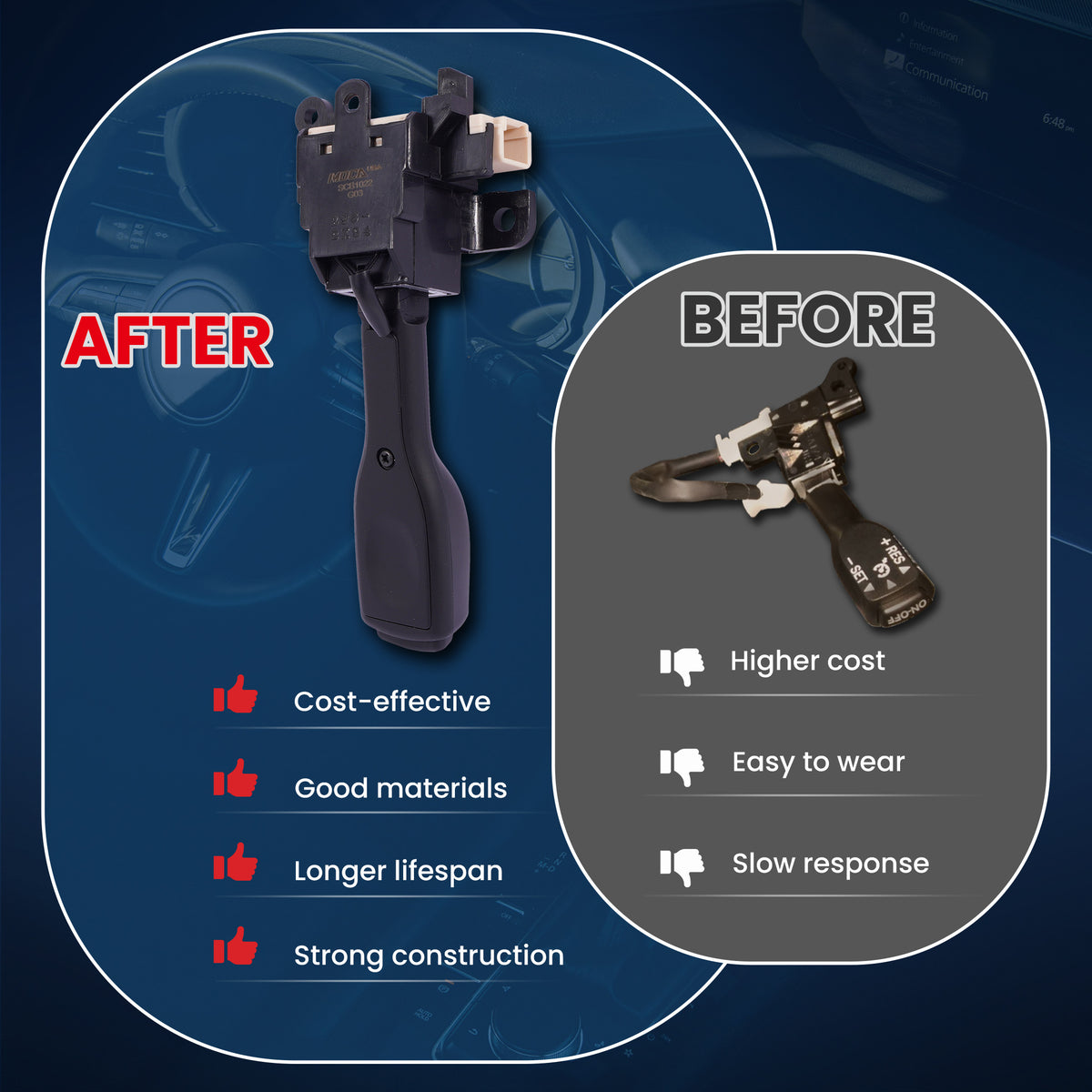MOCA Cruise Control Switch - SCB1022
