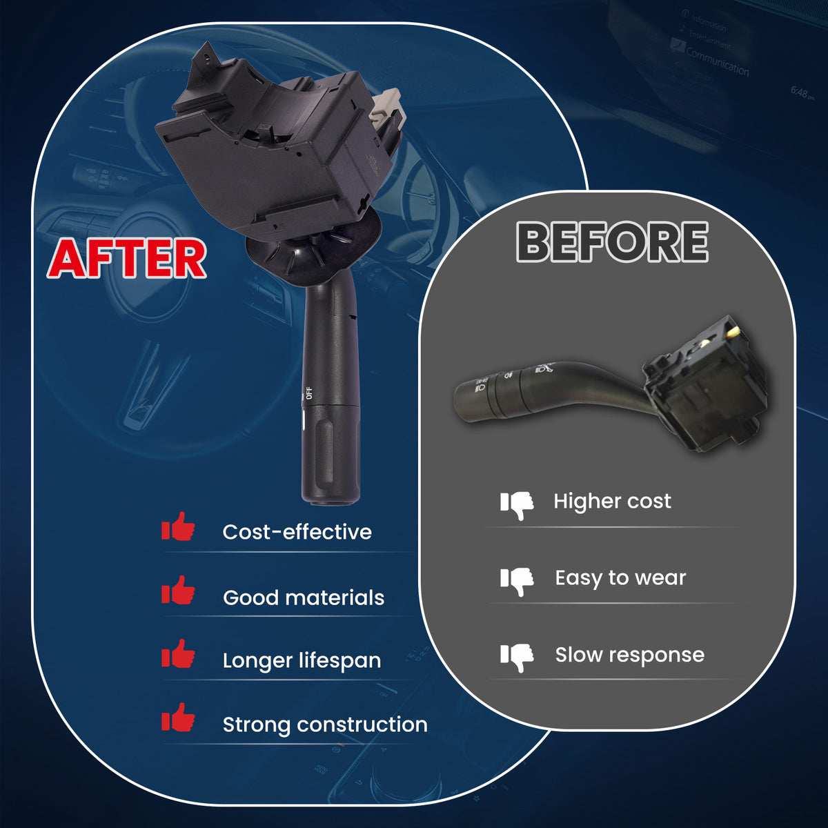 MOCA Turn Signal Switch - SCB1251
