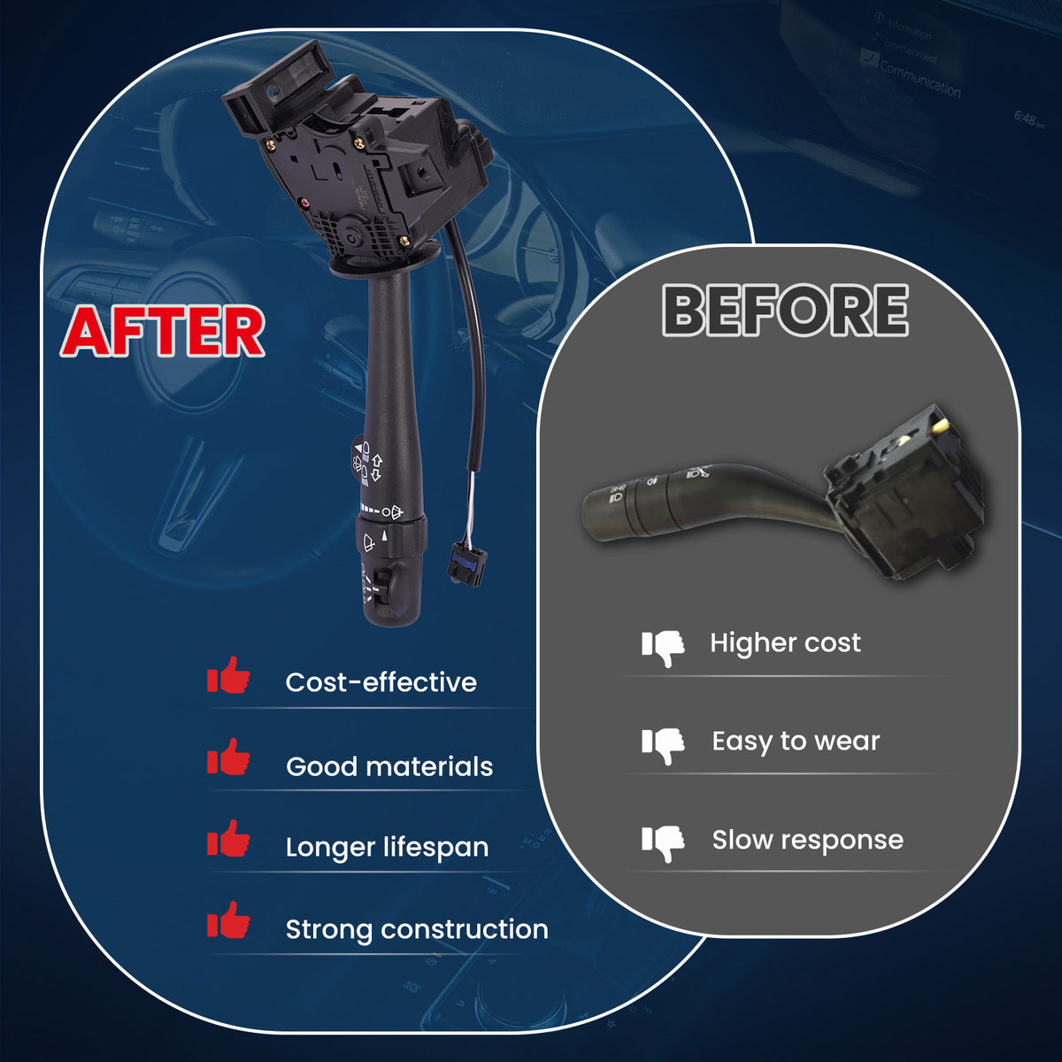 MOCA Turn Signal Switch - SCB1440