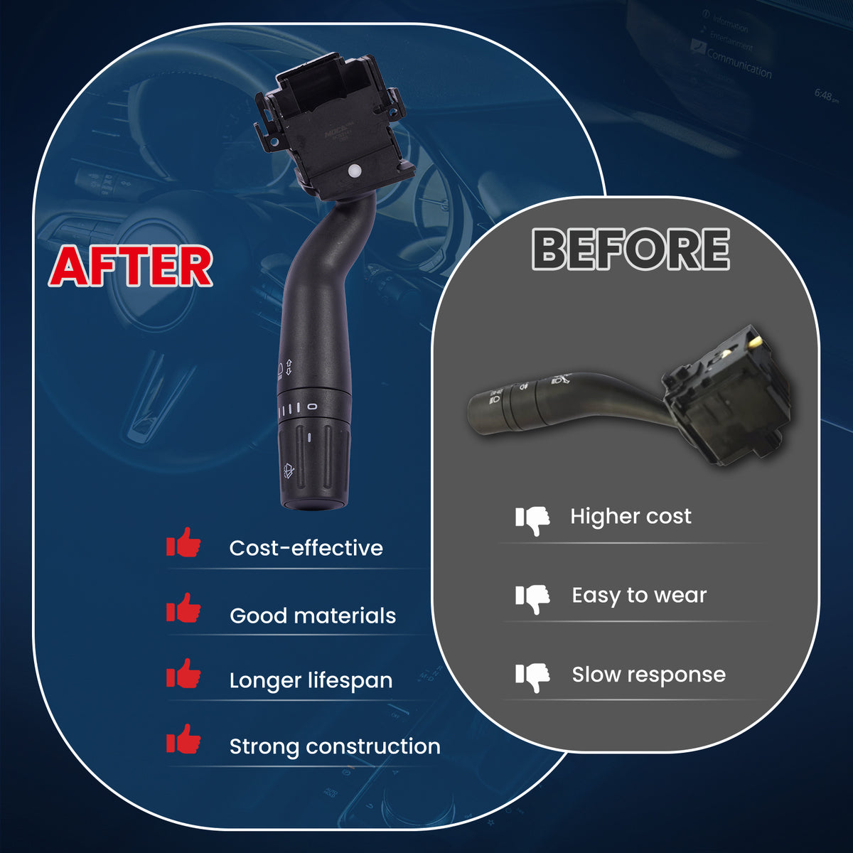 MOCA Turn Signal Switch - SCB2141