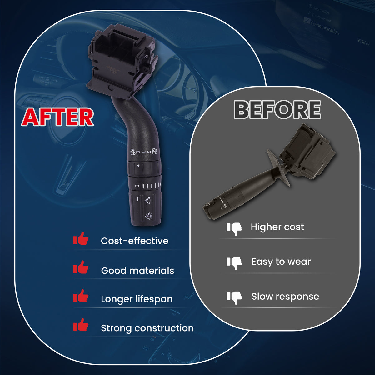 MOCA Wiper Switch - SCB489