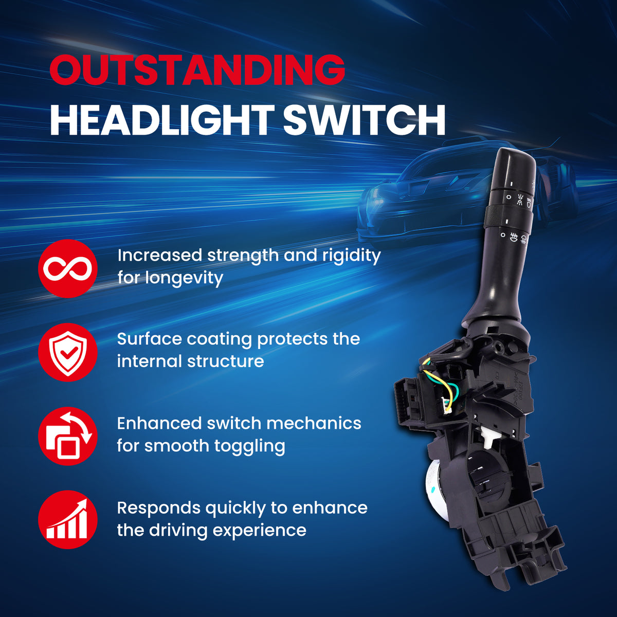 MOCA Headlight Switch - SCB6380