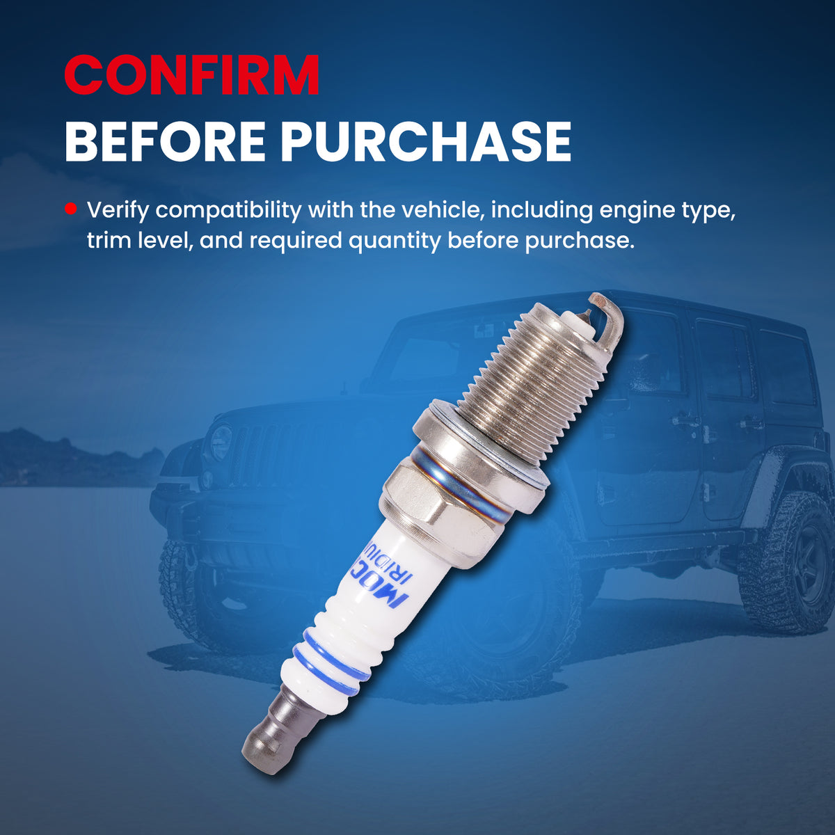MOCA Spark Plugs - SP6124