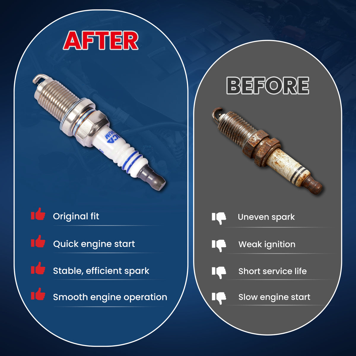MOCA Spark Plugs - SP6284