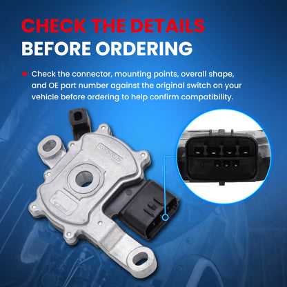 MOCA Neutral Safety Switch - SWC4882