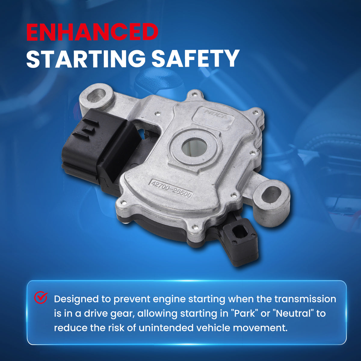 MOCA Neutral Safety Switch - SWC4882