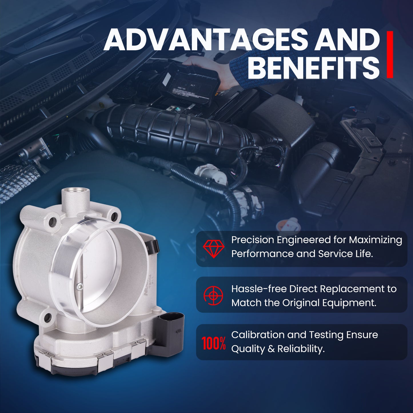 MOCA Fuel Injection Throttle Body - TB004
