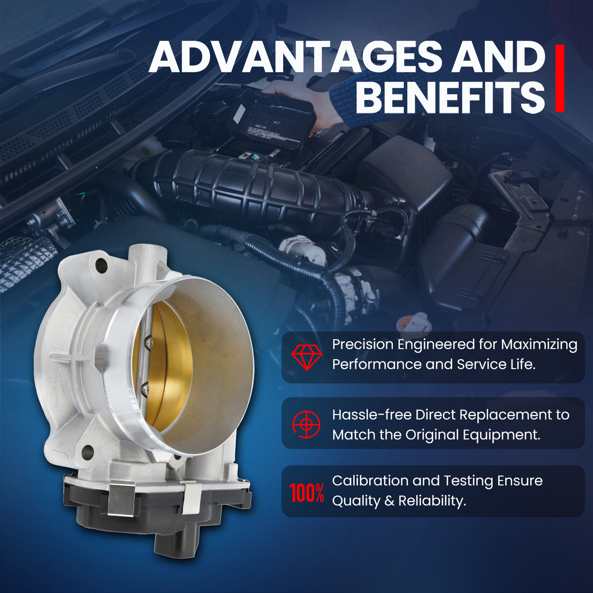 MOCA Fuel Injection Throttle Body - TB008