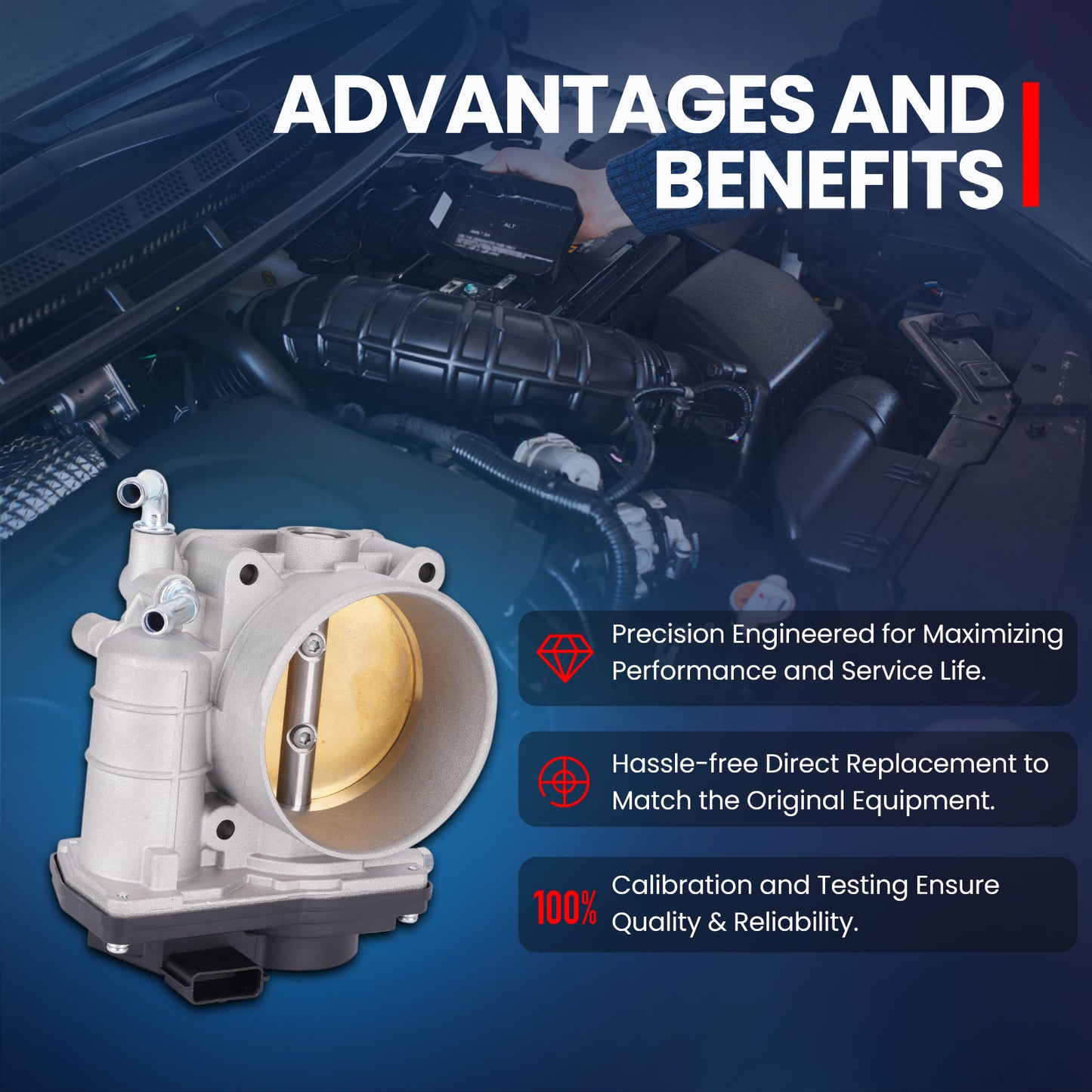 MOCA Fuel Injection Throttle Body - TB061