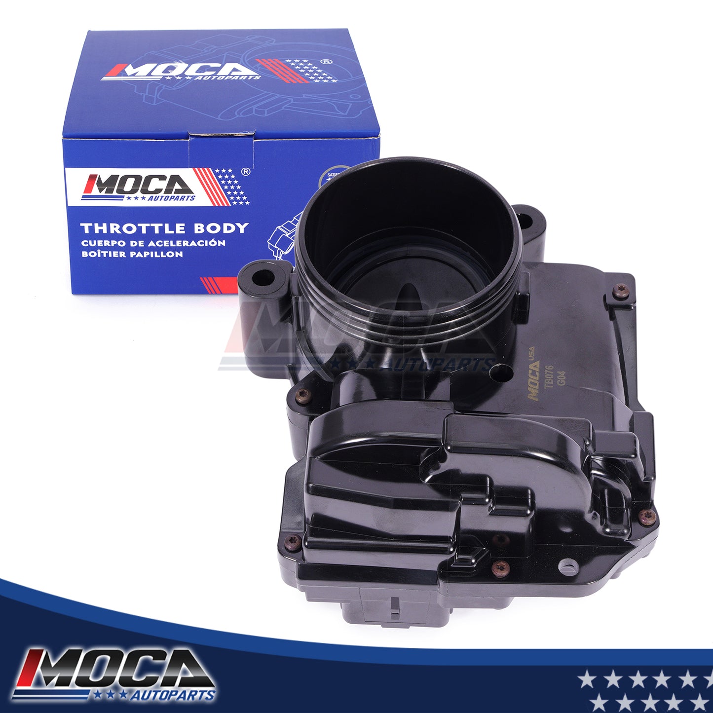 Cuerpo del acelerador MOCA S20076 compatible con Mini Cooper Countryman 1.6L (2011-2016), Mini Cooper Paceman 1.6L (2013-2016) y Mini Cooper 1.6L (2007-2015)
