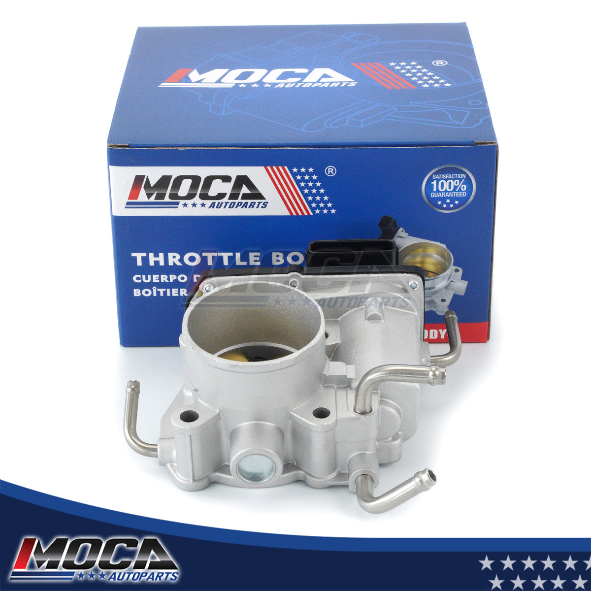 Cuerpo del acelerador MOCA de 4 tubos para Scion XB 2.4L (2008-2015) y Toyota Matrix 2.4L (2009-2013) y Toyota Corolla 2.4L (2009-2012)