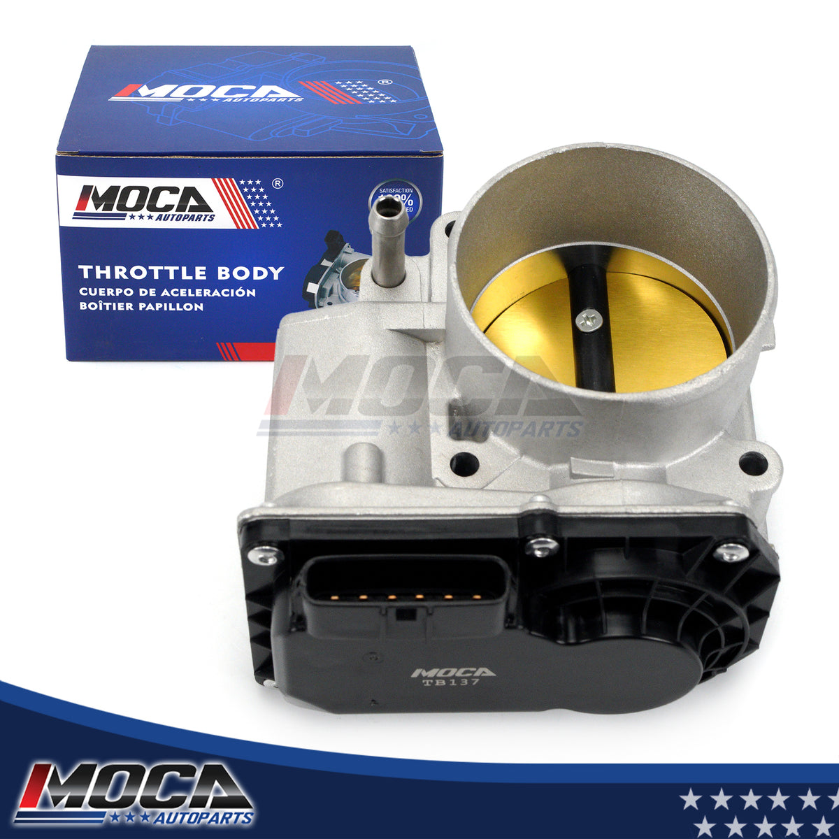 Cuerpo del acelerador MOCA compatible con Toyota 4Runner V6 4.0L 2003-2009 y Toyota Tacoma V6 4.0L 2005-2015 y Toyota Tundra V6 4.0L 2005-2011