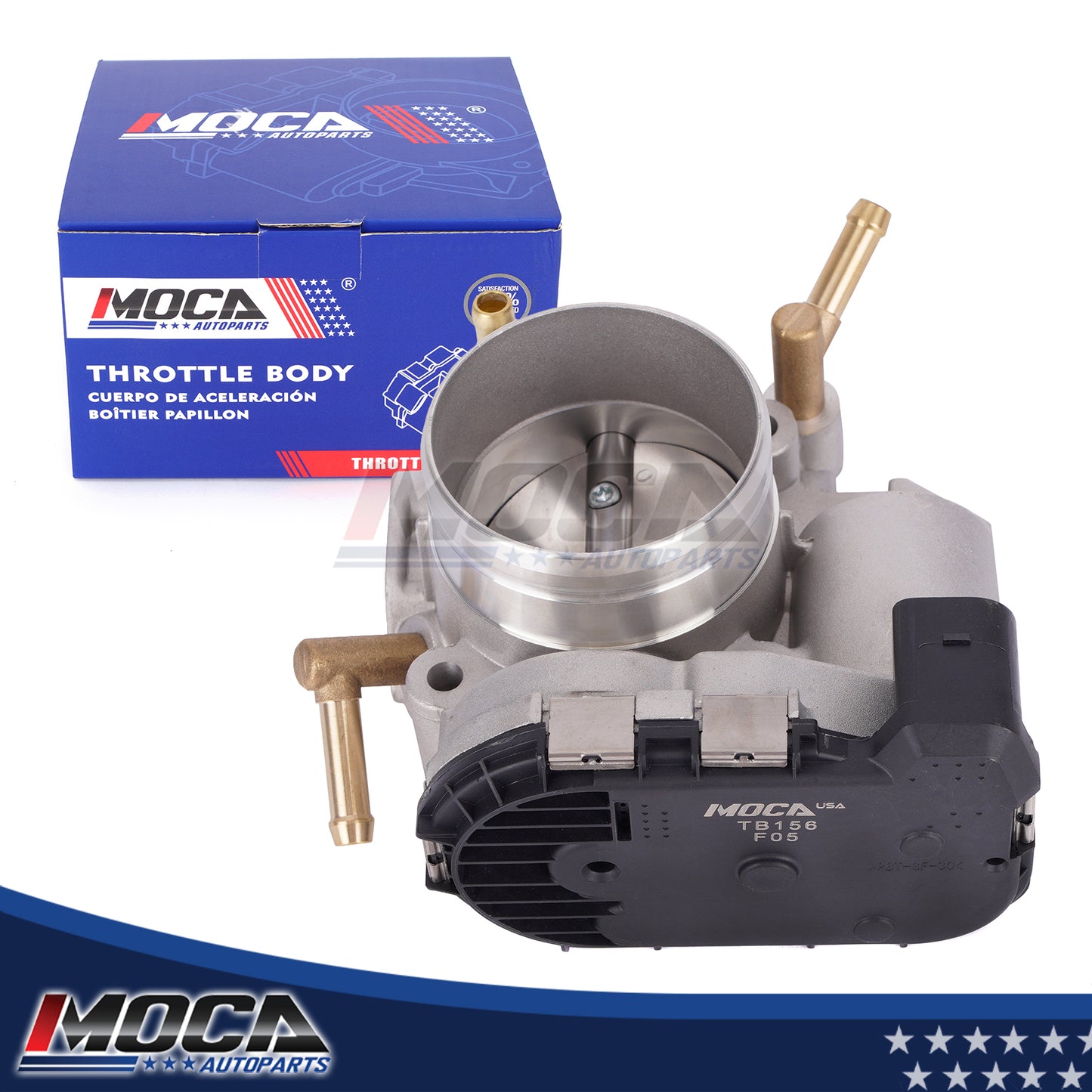 Cuerpo del acelerador MOCA compatible con Volkswagen Jetta L4 2.0L 2001-2005 y Volkswagen Beetle Golf L4 2.0L 2001-2003