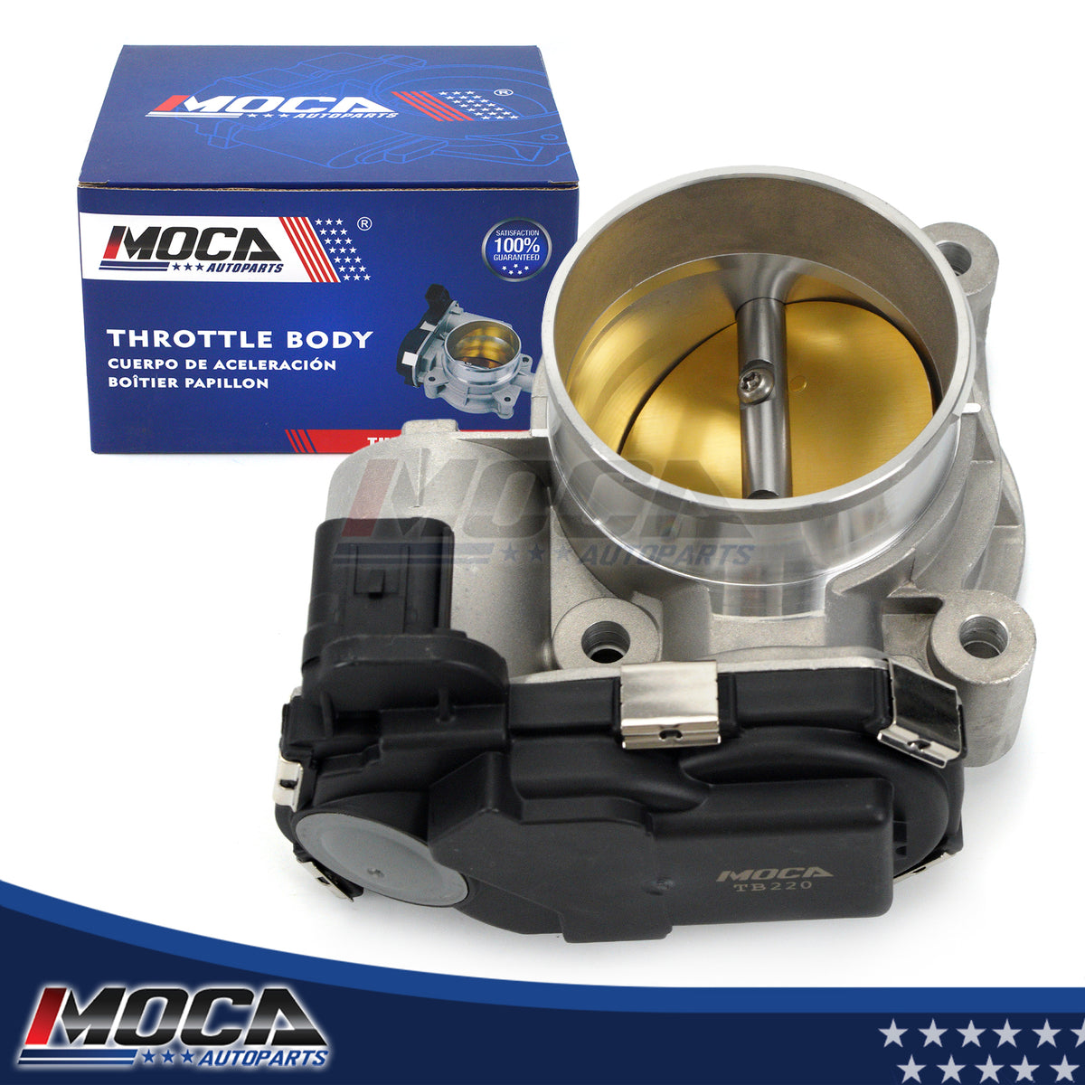 Cuerpo del acelerador MOCA compatible con Buick Envision L4 2.5L 2017-2020 y Cadillac ATS L4 2.5L 2013-2016 y GMC Acadia L4 2.5L 2017-2021
