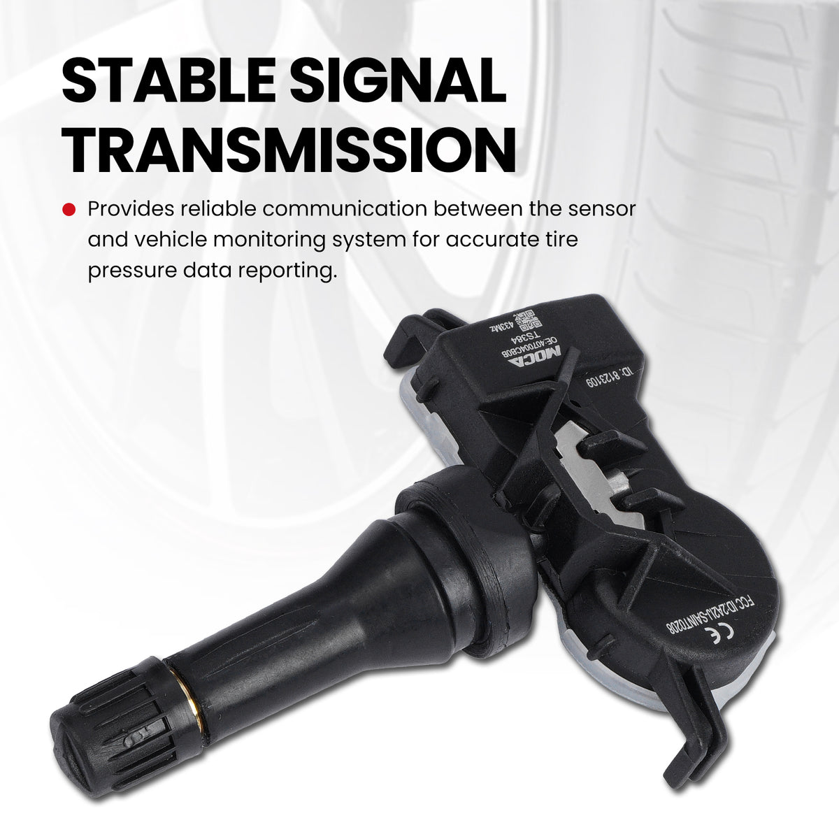 MOCA Tire Pressure Monitoring System TPMS Sensors - TS384