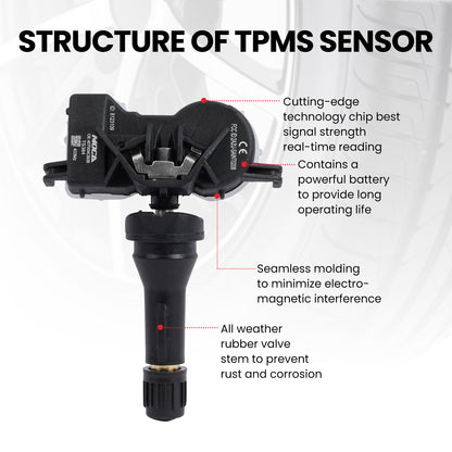 MOCA Tire Pressure Monitoring System TPMS Sensors - TS384