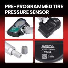 MOCA Tire Pressure Monitoring System TPMS Sensors - TS404