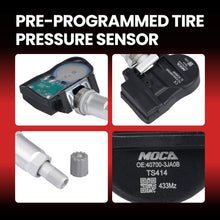 MOCA Tire Pressure Monitoring System TPMS Sensors - TS414